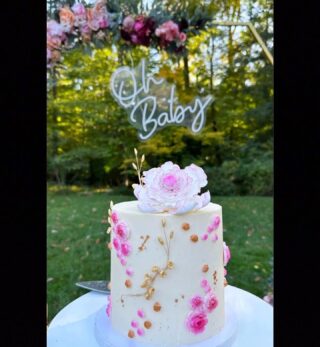 Pretty in pink 🎀 
.
Inspired by a Pinterest photo
.
.
.
#babyshower #weddingcake #Ido #dcweddings #dcwedding #dcbride #virginiawedding 
#buttercreamlove #buttercreamdesign #BakerLife #cakesdaily #floralcake #howtocakeit #cakesinstyle #cakeinspo #buttercreamfrosting #buttercreamcakes #cakesofinstagram #cakedesign #baking #floralwedding #buzzfeedfood #cakegram #thebakefeed #sweettooth #instacake #instabakes #instabakers #stylishcakes